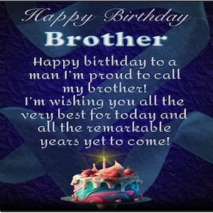 Best Happy Birthday Wishes For Your Little Brother With Images ...