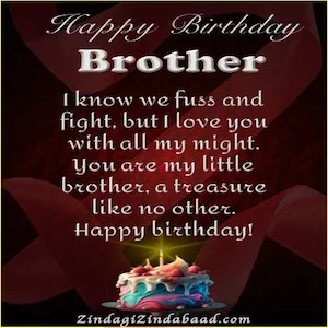 Best Happy Birthday Wishes For Your Little Brother With Images ...