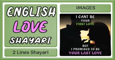 2 line love shayari in english FI